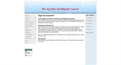 Desktop Screenshot of bedinsa.dk